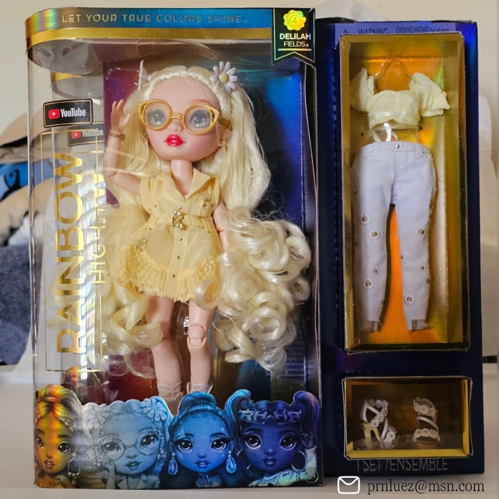 Rainbow High Delilah Fields Fashion Doll